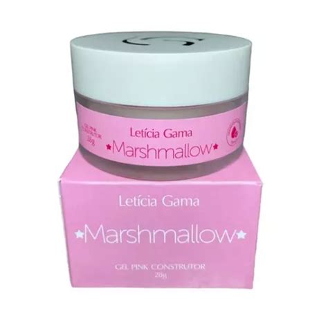 Gel de construcción Leticia Gama Pink Marshmallow 28 g para uñas