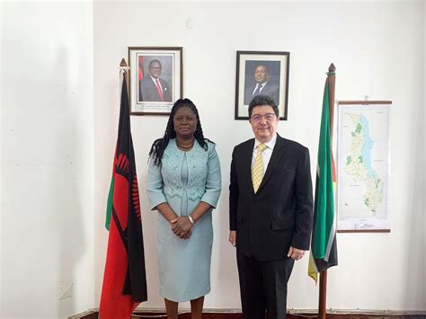 Thai Ambassador Met With Ambassador Of Malawi To Mozambique สถาน