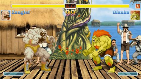 Zangief Vs Blanka Hardest Street Fighter 2 Youtube