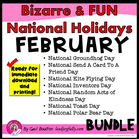 Bizarre Holidays