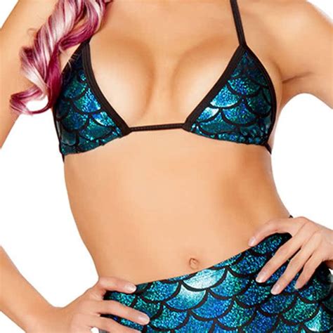 Swimwear Bikini Set Mermaid Metalli End Am