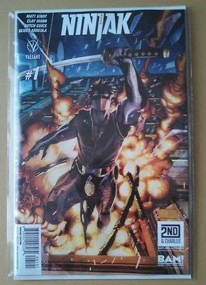 Valiant Comics Ninjak 1 BAM Sandoval Exclusive Variant Comic NM M Near