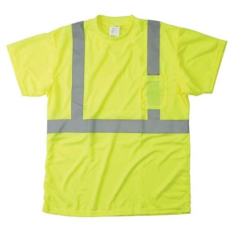 J J Keller Safegear Hi Vis T Shirt With Pocket Type R Class