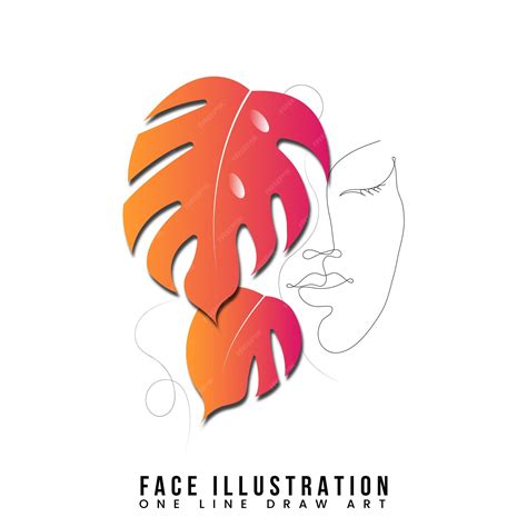 Premium Vector | Face illustration vector