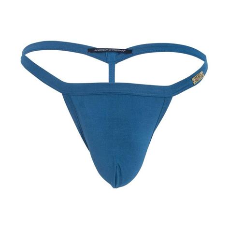 Stringi męskie SEX Bamboo Thong w ALMOST NAKED Adrew Christian MeskieGacie pl