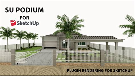 Plugins Rendering Su Podium For Sketchup Youtube