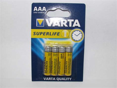VARTA AAA SUPERLIFE – Battery solar
