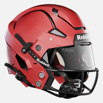 Riddell Axiom Helmet 3D Model by sta_84