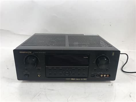 Black Marantz Sr5001 90w 71 Channel Surround Sound Reverb