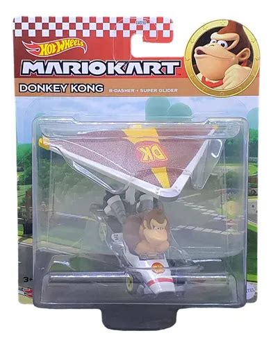 Donkey Kong B Dasher Super Glider Mario Kart Hot Wheels Frete grátis