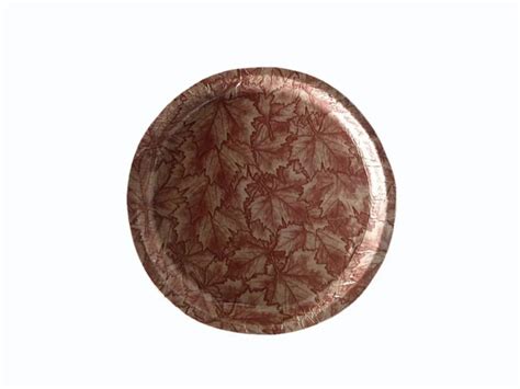 12 Inch Brown Buffet Printed Paper Plate At Rs 1 80 Piece In Durg ID