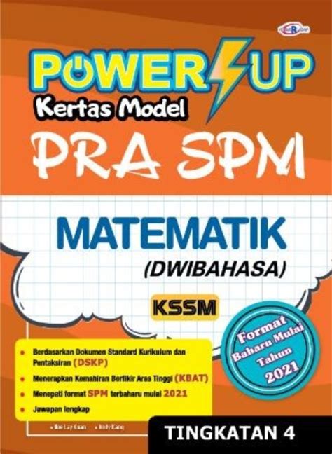 [cemerlang] Power Up Kertas Model Pra Spm Kssm Dwibahasa Tingkatan 4