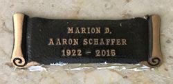 Marion Gertrude Davis Aaron Schaffer 1922 2015 Mémorial Find a Grave