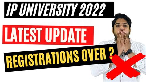 Latest Update Ip University Application Form 2022 🔥 Ggsipu 2022 Youtube