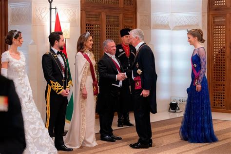 Princess Elisabeth Attends Wedding Banquet Of The Crown Prince And