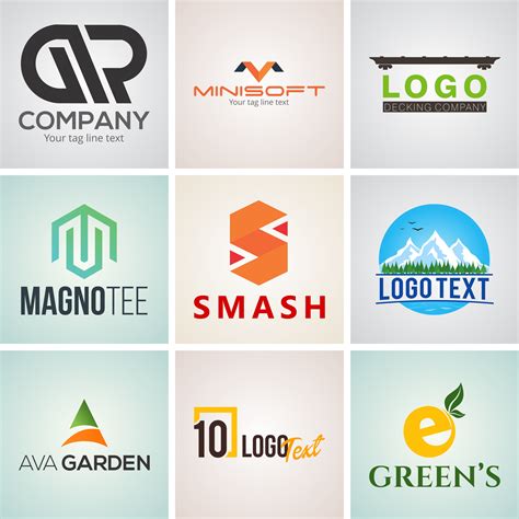 Creative Corporate Logo Design Template Set 636753 Vector Art at Vecteezy