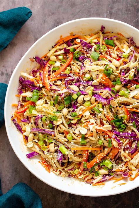 Peanut Sesame Noodle Salad Vegan Richa