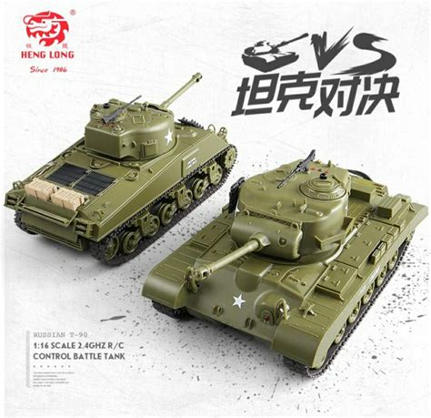 Ready Stock Henglong Rc Tank Scale Set Of Hobbies Toys