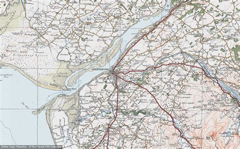 maps caernarfon gwynedd francis frith
