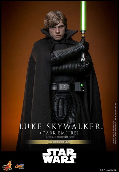 Hot Toys Luke Skywalker Dark Empire Sixth Scale Figure Star Wars Legends Collectible Figure