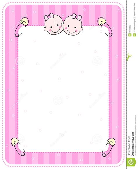 BABY GIRL BORDER CLIPART FREE - 301px Image #9