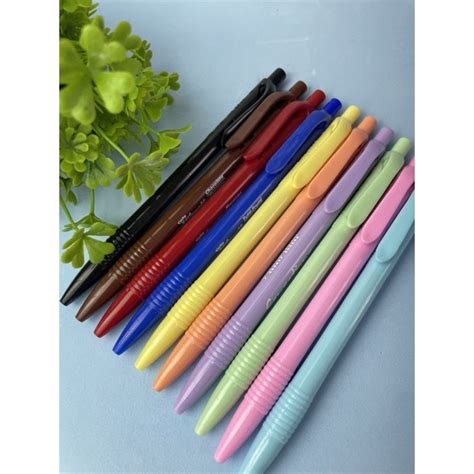 Caneta Esferográfica Colorida Clic 1 0 Perfumada Newpen Shopee Brasil