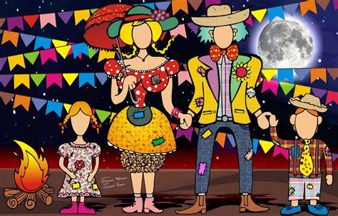 Arte Para Festa Junina - Arte De Festa Junina - FDPLEARN