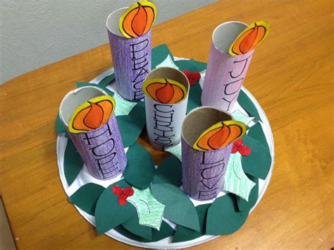 Kids Advent Wreath Crafts | Kids advent wreath, Advent crafts, Advent ...