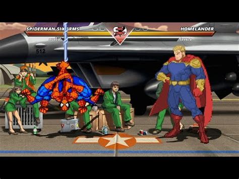 Spiderman Six Arms Vs Homelander High Level Awesome Fight Youtube