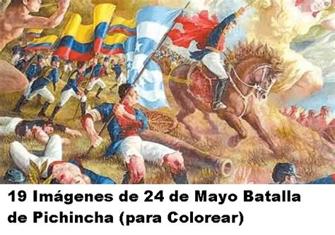 Im Genes De De Mayo Batalla De Pichincha Para Colorear Elyex