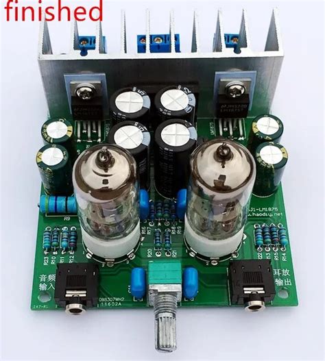 The Finished Hifi J Tube Amplifier Headphones Amplifiers Lm T