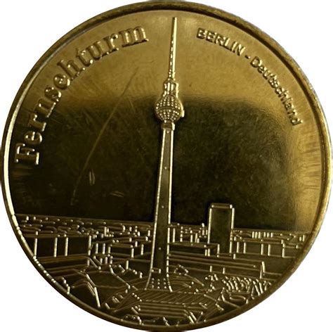 National Tokens Deutsche M Nzkollektion Fernsehturm Berlin