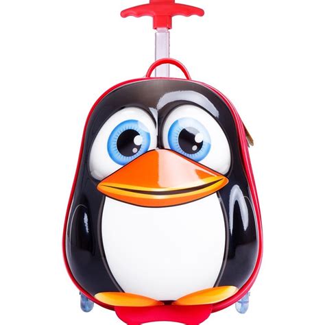 Чемодан Best time toys Penguin Suitcase Black | отзывы