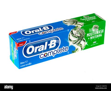 Oral B Toothpaste Stock Photo Alamy