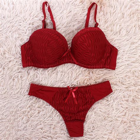 Conjunto De Lingerie Rendado Em Alto Relevo Bojo Compre Agora