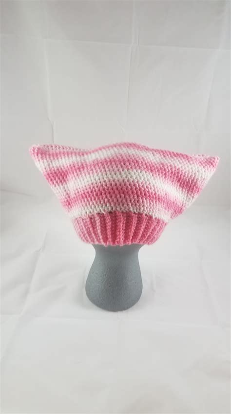 Pussy Cat Hat Pattern In Yarn Weights Crochet Anything