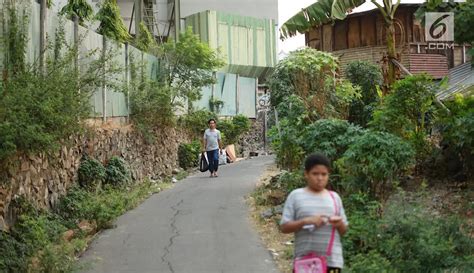 Foto Menengok Kampung Kebon Melati Di Balik Megahnya Kawasan Elite