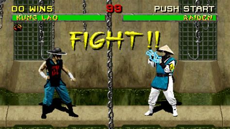 Mortal Kombat 2 Arcade Kung Lao Trick For SpeedRun YouTube