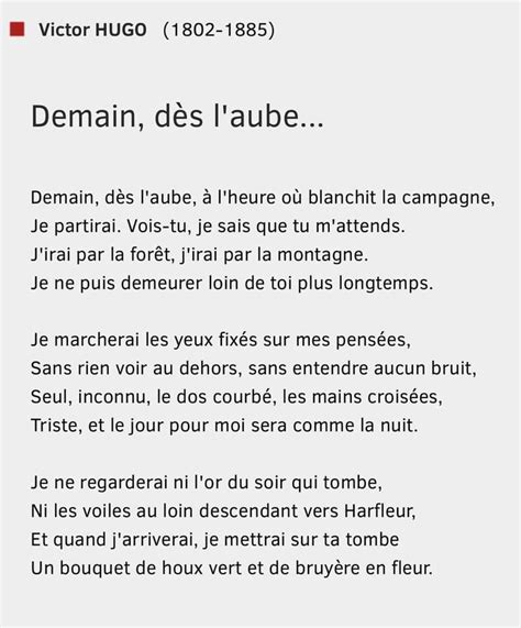 Pingl Par X Mei Sur Poem En Citations Victor Hugo Citations