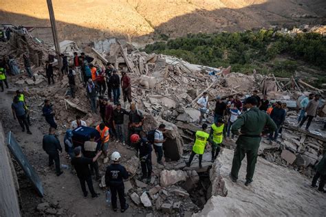 Marrocos Defende Resposta A Terremoto Ap S Cr Ticas Total De Mortos