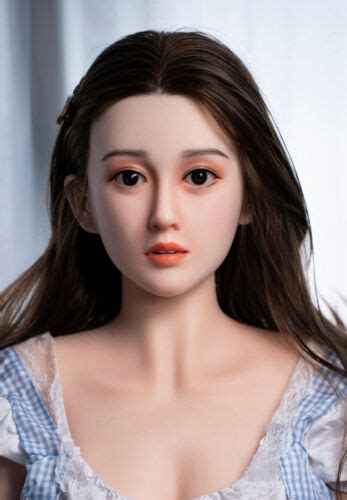 Realistic Sex Doll Head Real Oral Masturbator Movable Jaw Tongue Implanted Hair EBay