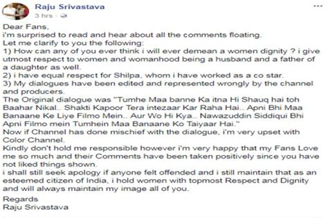 Bigg Boss 11: Raju Srivastav apologises to Shilpa Shinde fans, says his ...