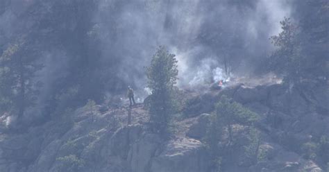 Small Wildfire Breaks Out In Estes Park Area Cbs Colorado