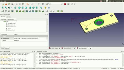 Generar Gcode Con Freecad Youtube