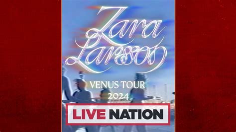 Zara Larsson Venus Tour 2024 Live Nation Uk Youtube