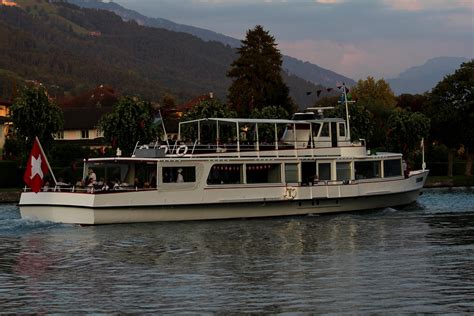 Schiff MS Stockhorn In Der Aare Bei Thun Im Kanton Bern In Flickr