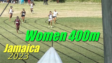 Women M Jamaica Track Meet Youtube