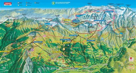 Verbier Trail Map