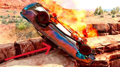 Dangerous Objects And Car Crashes Beamng Drive Youtube