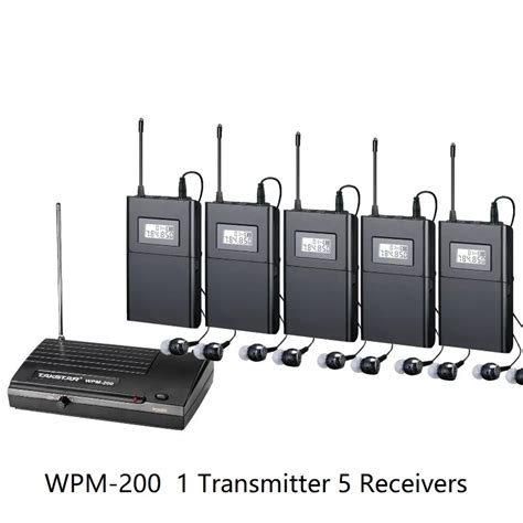 Takstar wpm 200 / wpm200 UHF Wireless Monitor System use for recording ...
